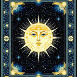 Mystical Solar Starry Motif(Gold)