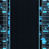 Eclectic Guitar Graphic Style(Blue)