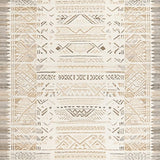 Artful Ogee Shape in Neutral(Beige)