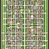 Imaginative Cityscape Exploration(Gray)