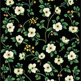 Lush Tropical Leaf Patterned Design(White)