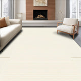 Modern Ivory Beige Area Effortless Maintenance Non Shedding(Beige)