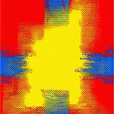 Dynamic Colorful Abstract Expression(Red)