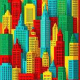 Colorful Cityscape Educational Traffic Play(Red)