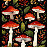 Stylish Black Nature Theme(Red)