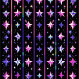 Dynamic Multi Hued Star Design(Pink)