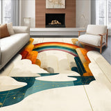 Elegant Contemporary Rainbow Design(Orange)