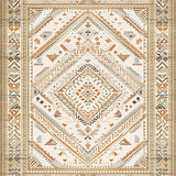 Striking Transitional Circular Design(Beige)