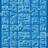 Interactive Cityscape Playful Design(Blue)