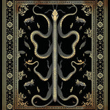 Edgy Contemporary Snake(Black)