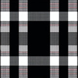Elegant Farmhouse Checkered Texture(Black)