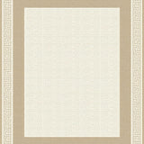 Geometric Beige Textured Elegance(Beige)