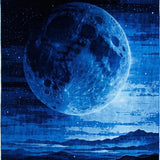 Vivid Cosmic Swirl Aesthetic(Blue)