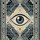 Artful Vintage Medallion Visual Appeal(Gray)