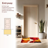 Eclectic Warm Color Fusion Design(Red)