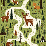 Earthy Tones for Kids(Green)