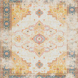 Area with Elegant Vintage Inspired(Ivory)
