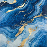 Minimalist Textured Swirl(Blue)