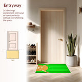Fun Rustic Sports Field Inspiration(Green)