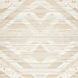 Artisan Weave Beige Textured Diamond Motif for Entryway(Beige)