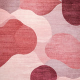 Mauve Harmony Modern with Dreamy Blush Gradient and Rose Motifs(Red)