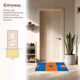 Eye Catching Court Layout Design(Blue)
