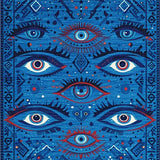 Artful Vintage Diamond Layout(Blue)