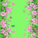 Colorful Whimsical Floral Composition(Green)
