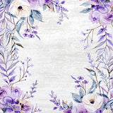 Rustic Ombre Flower Design(Ivory)