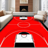 Bold Basketball Themed Visual Appeal(Red)