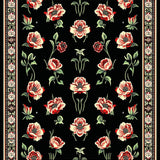 Lively Vintage Flower Arrangement(Black)