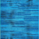 Vibrant Electric Guitar Motif(Blue)