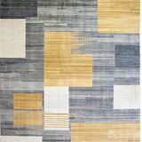 Abstract Gold Geometric Elegance(Gray)