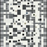 Modern Abstract Non Slip Satin(Gray)