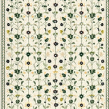 Scandinavian Floral Runner(Beige)
