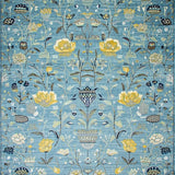 Vibrant Coastal Floral Design(Blue)