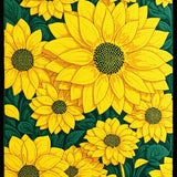 Artful Rustic Sunflower Display(Yellow)
