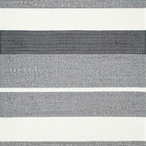 Modern Denim Striped Event Mat(Gray)