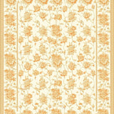 Vintage Inspired Floral Area Timeless Petal(Beige)