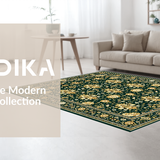 Luxurious Green Tiled Motif(Green)