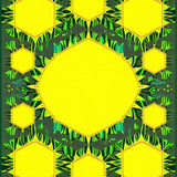 Artistic Bright Sun Theme Composition(Yellow)