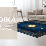 Celestial Whimsical Sun Motif(Blue)