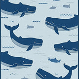 Adorable Coastal Wildlife Patterning(Blue)