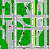 Fun and Engaging Car Adventure Mat(Green)
