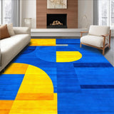 Chic Geometric Patterned Elegance(Blue)