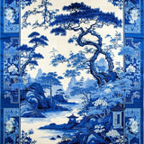 Classic Floral Chinoiserie Theme(Blue)