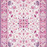 Whimsical Abstract Floral Fusion(White)