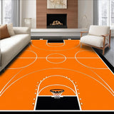 Chic Round Basketball Graphic Display(Orange)