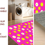 Cheerful Colorful Patterned Accent(Pink)