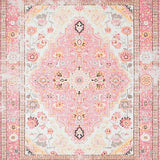Delicate Pink Geometric Motif(Pink)